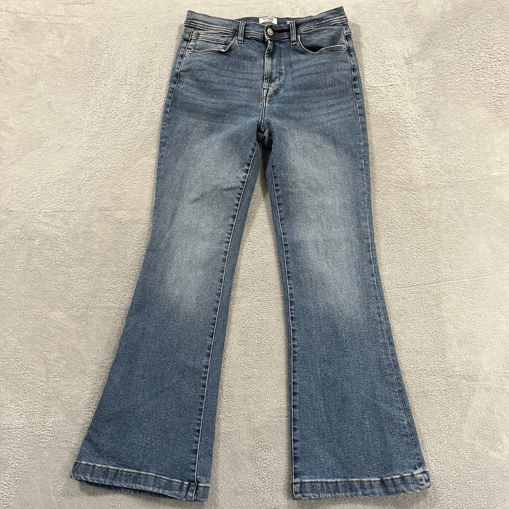 Kensie Jeans Womens 10 The Savannah High Rise Flare Leg Vintage Luxe Cowgirl Y2K